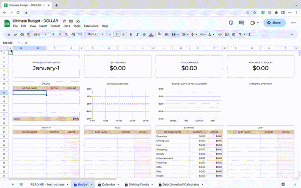 Budget Planner Pro™
