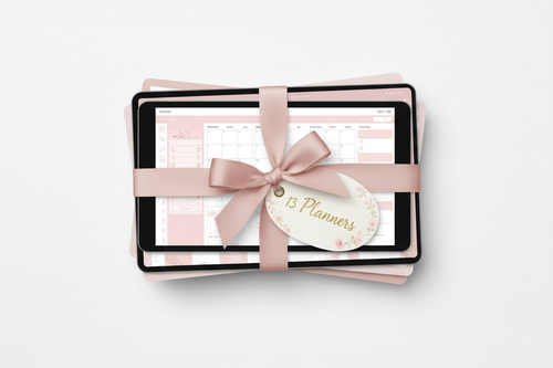 Make it like a bundle and mention 13 Planners